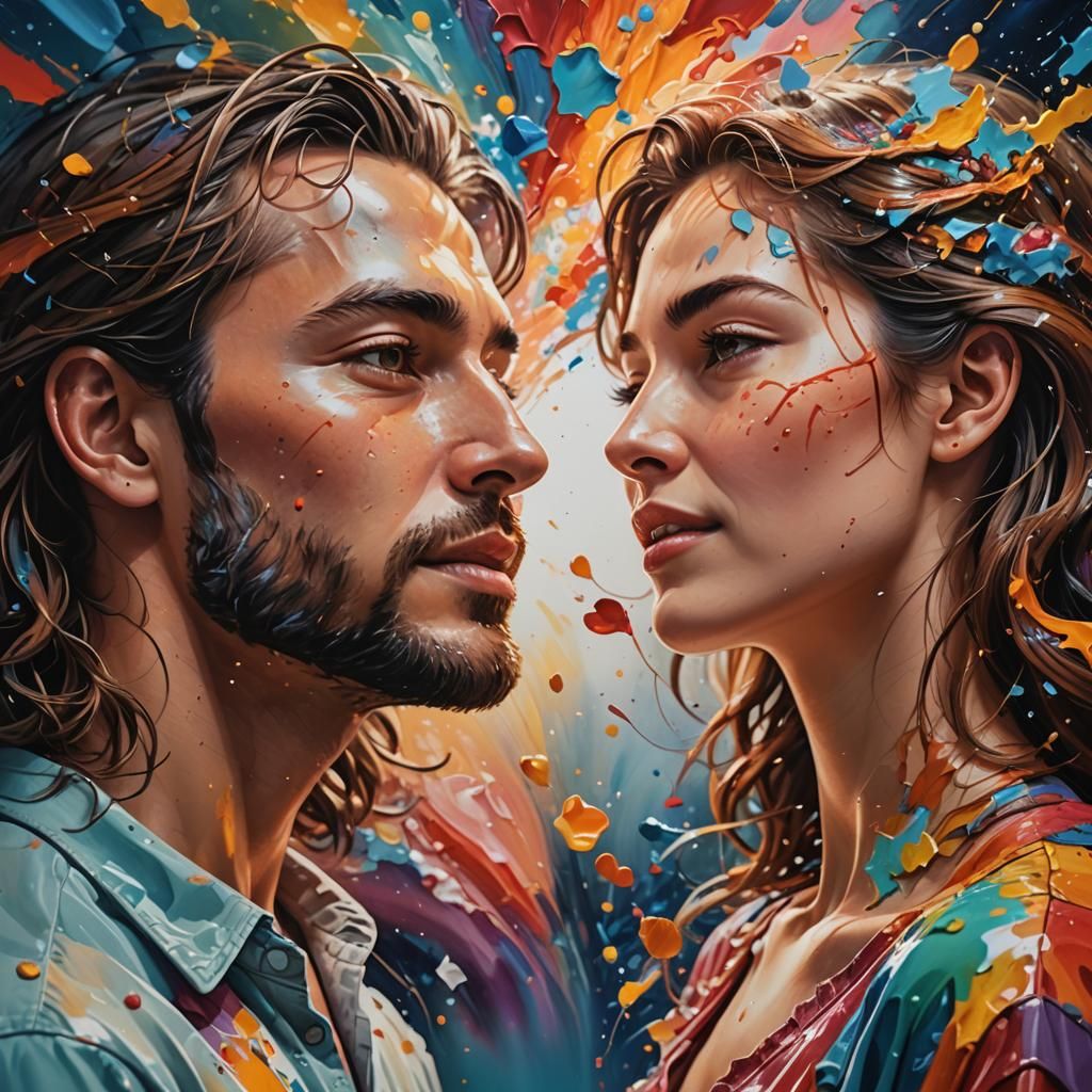 Love and Tenderness: A Hyperrealistic Dream