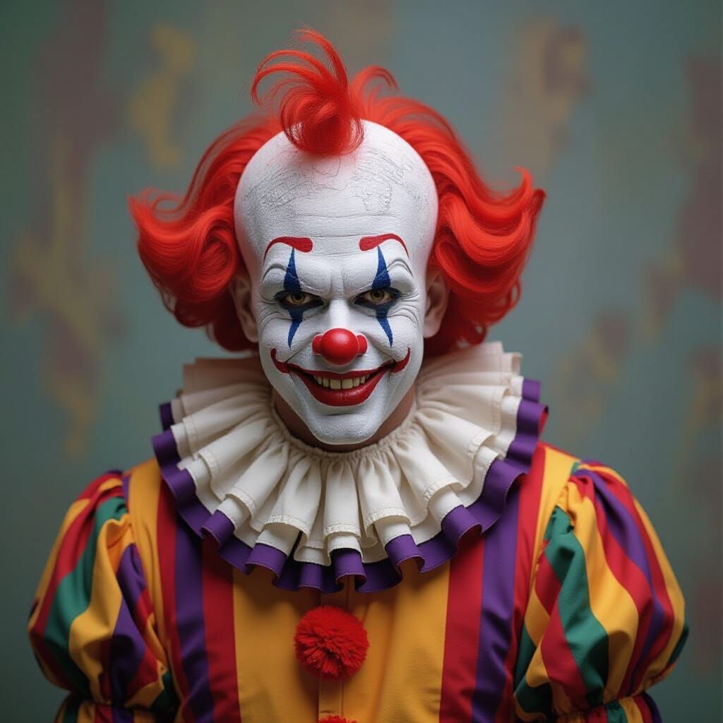 Terrifying Art the Clown Portrait