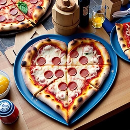 Italian pizza love