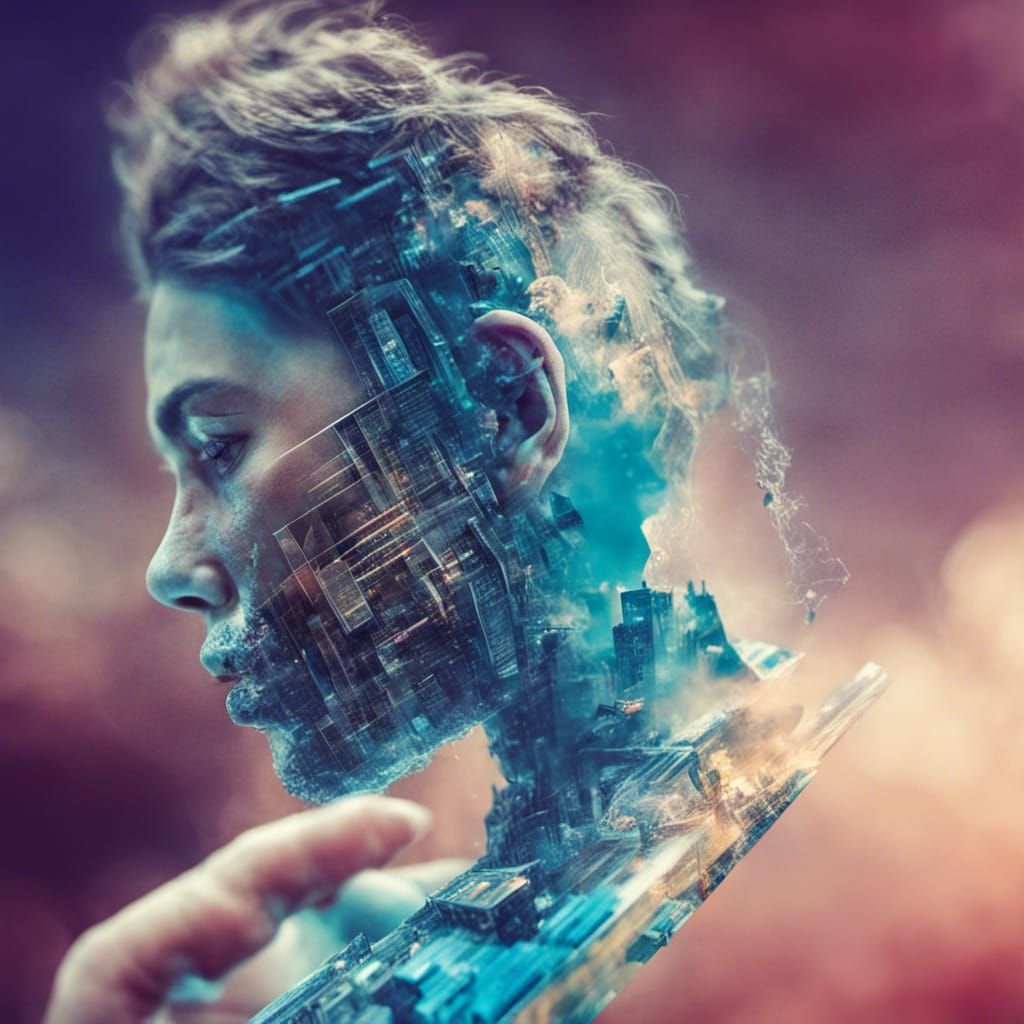 Detailed Tilt-Shift Portrait in Hyperrealistic Style