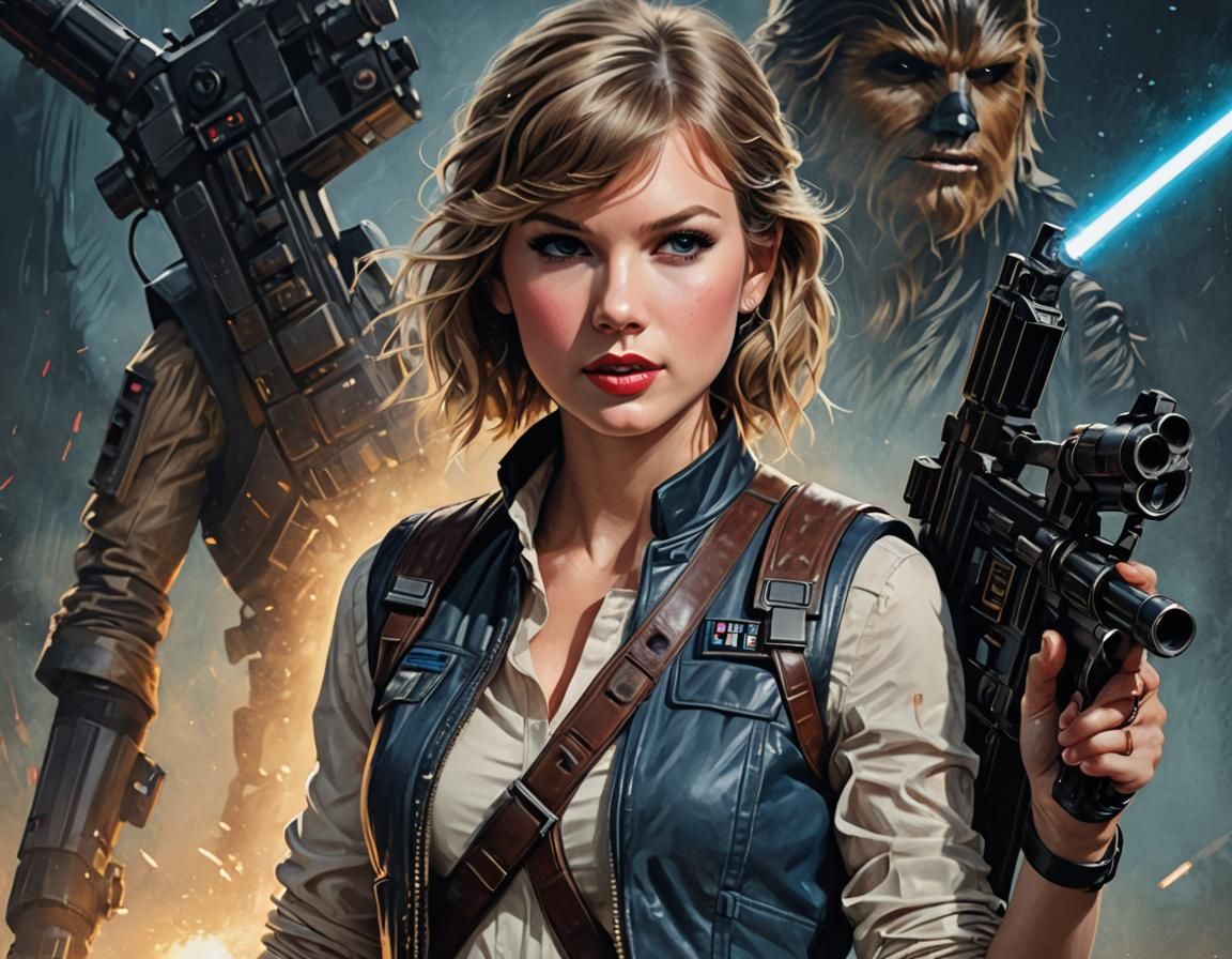 Taylor Swift as Han Solo