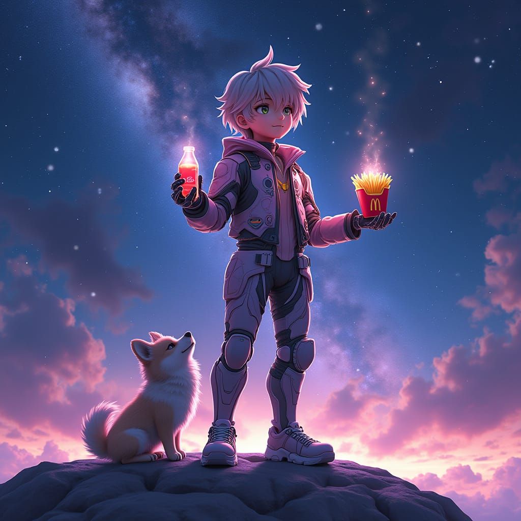 Mechanical Hero in the Cosmic Expanse