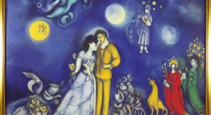 Marc Chagall painting