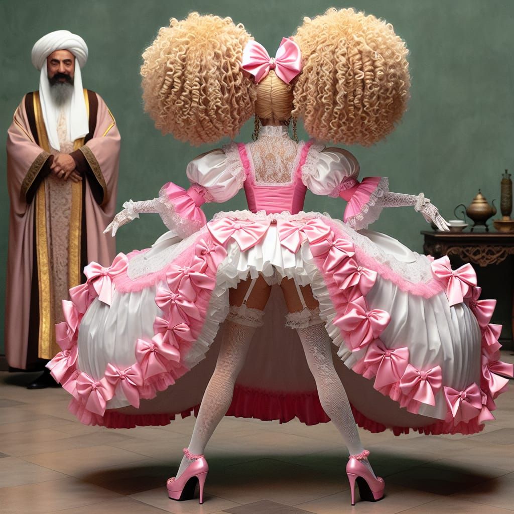 Extravagant Maid Outfit Curtsey