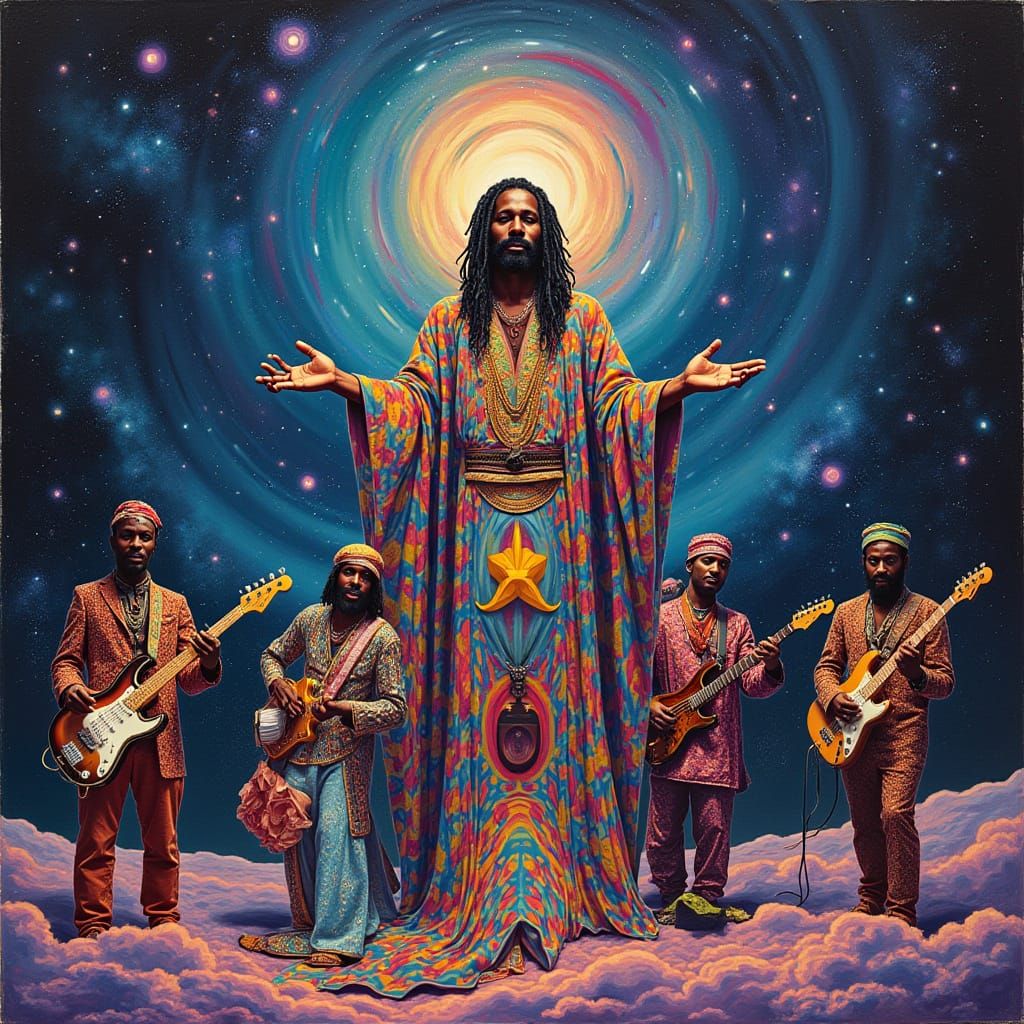 Cosmic Funk in Geometric Harmony