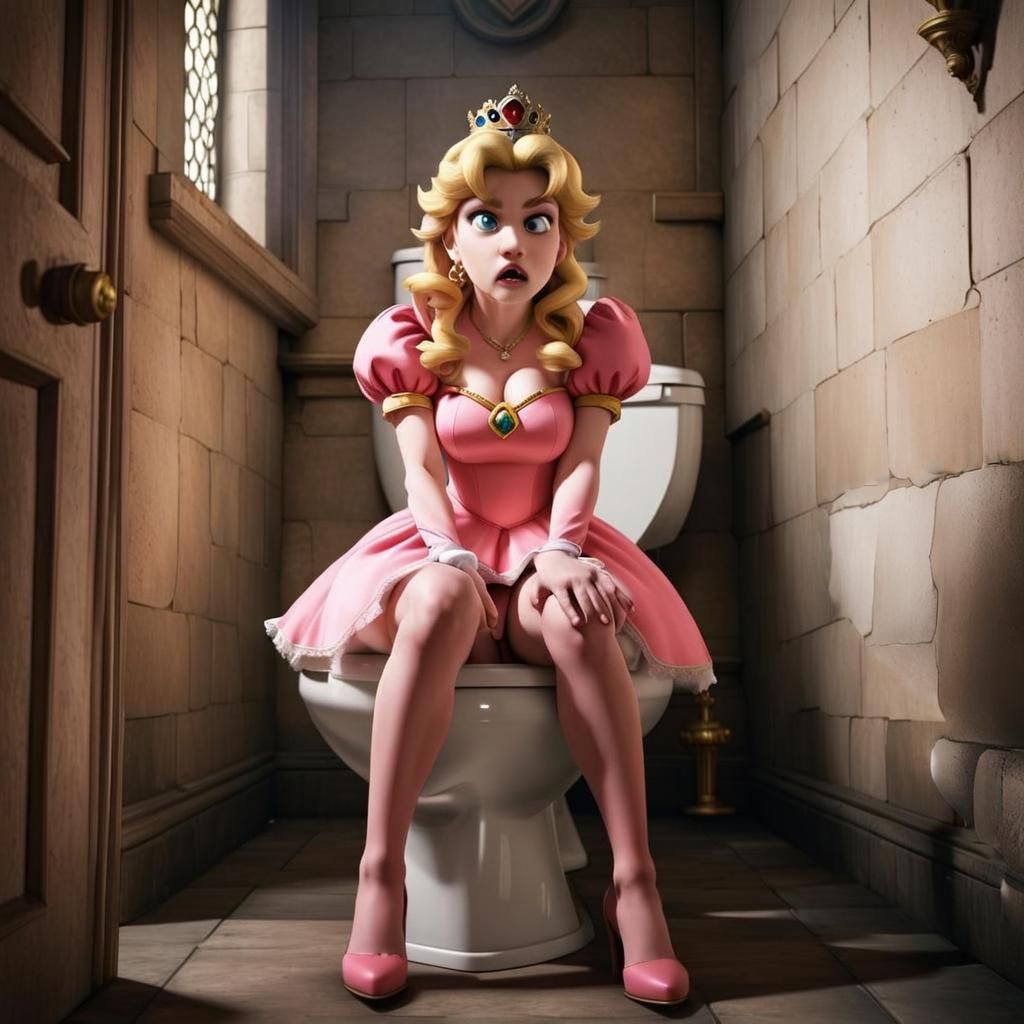 All the stress is causing Peach's IBS to flare up 😖