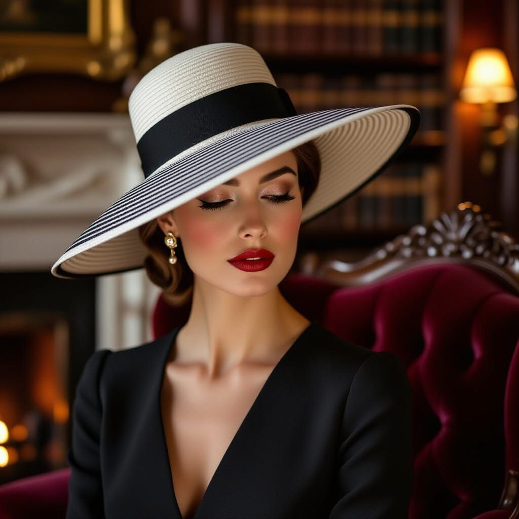 A dramatic, cinematic portrait in the style of classic illus...