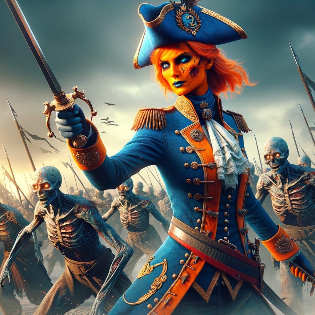 Vivid 18th-Century General Leads Undead Army Charge in Cinem...