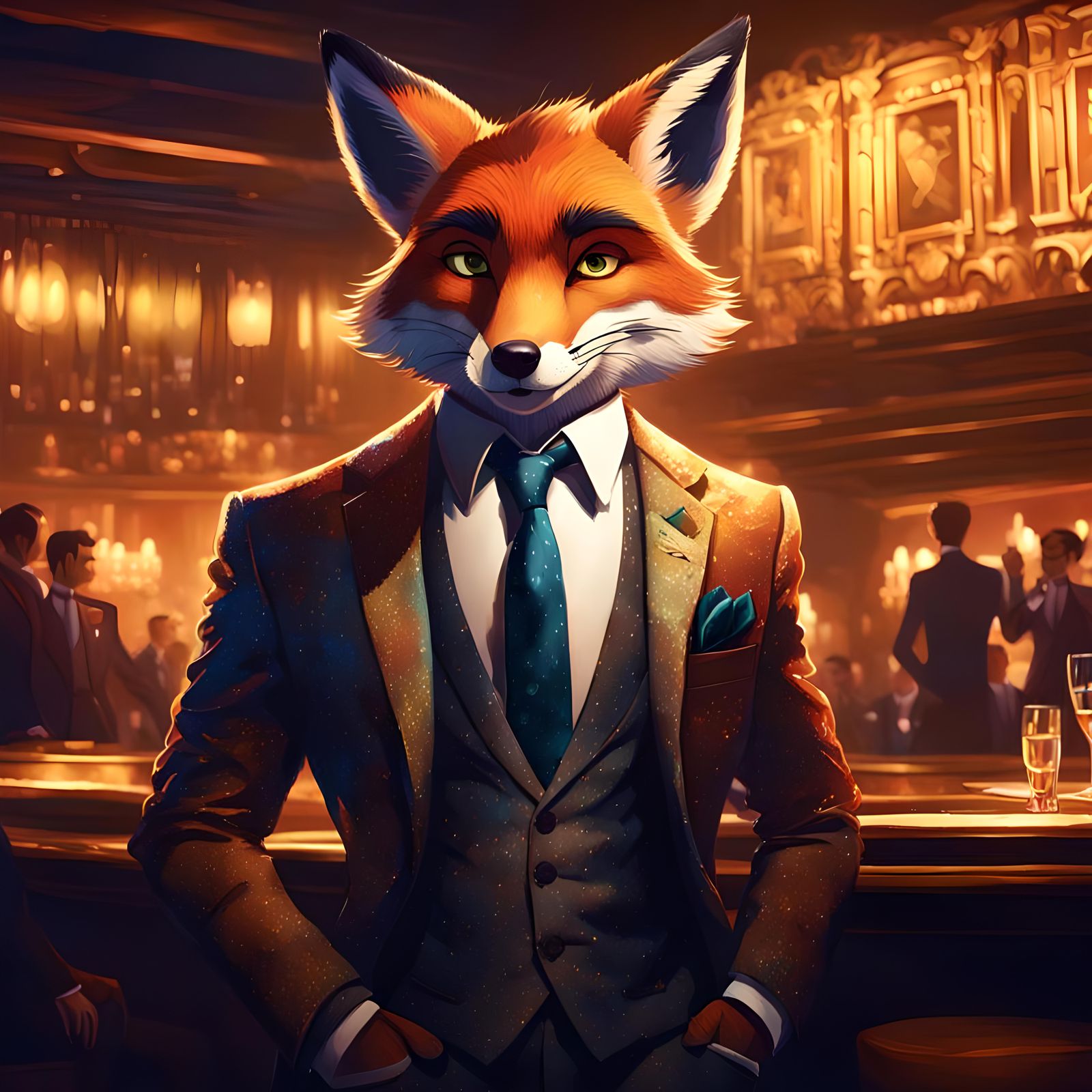 Hyperdetailed Portrait of Nick Wilde
