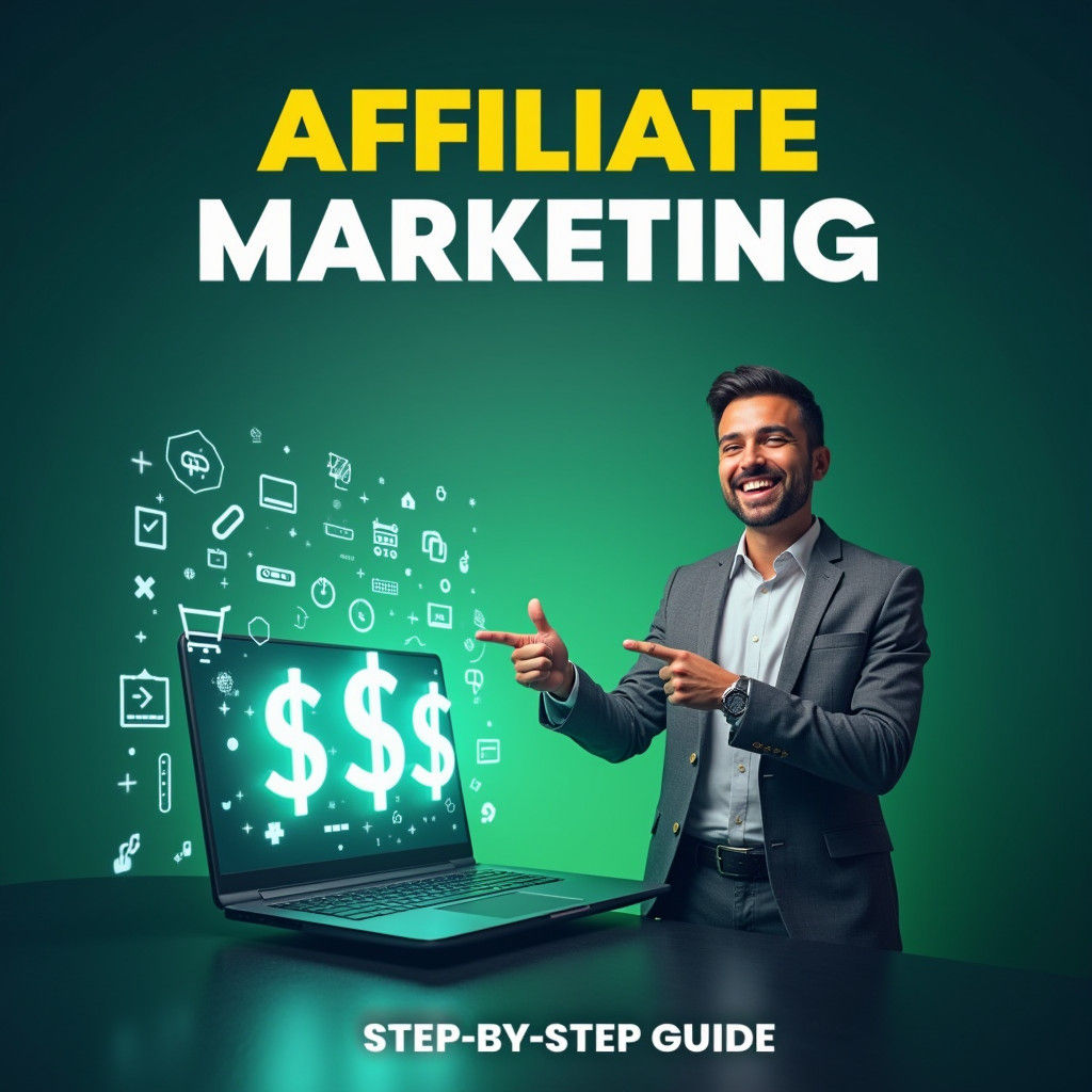 Affiliate Marketing Step-by-Step Guide YouTube Thumbnail