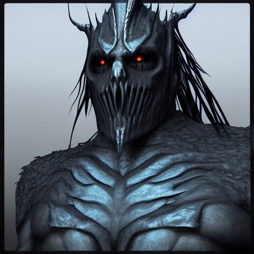 Morgoth 3D Render Artstation Style