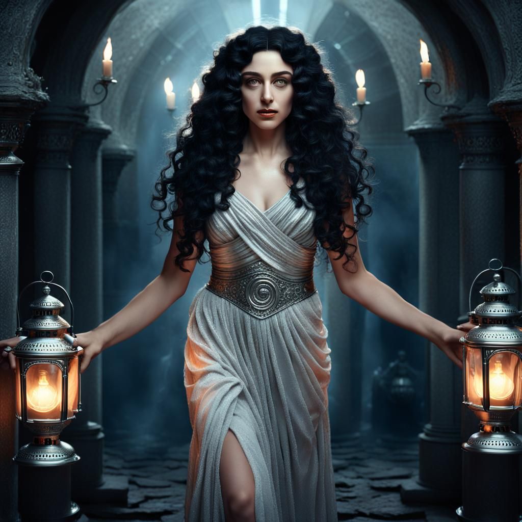 Greek Goddess Hekate Leading the Way