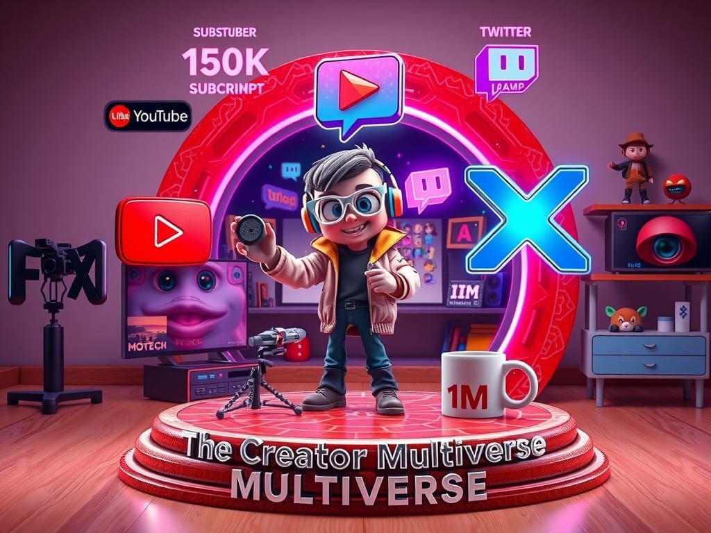 Cyberpunk Creator Breaks Free from Diorama in Vibrant Pixar-...