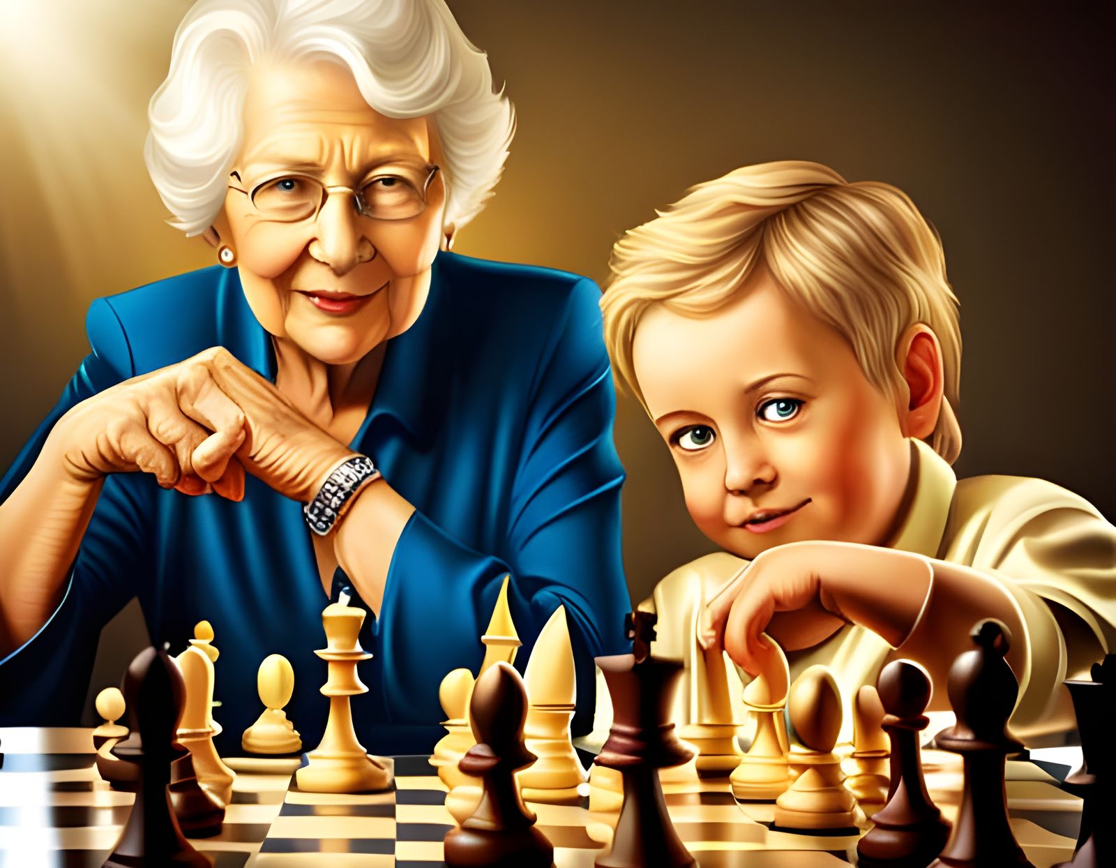 Passing the wisdom of chess