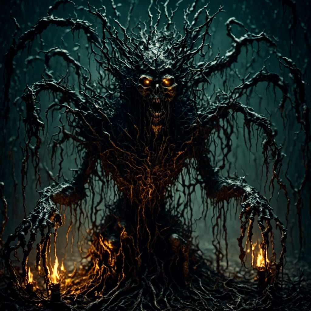 <lora:Nightmare:1.0> Nightmare evil, Demon Sinister, Diablo (vile:1.5) wicked one kept locked away.(Perversion:1.2) of h...