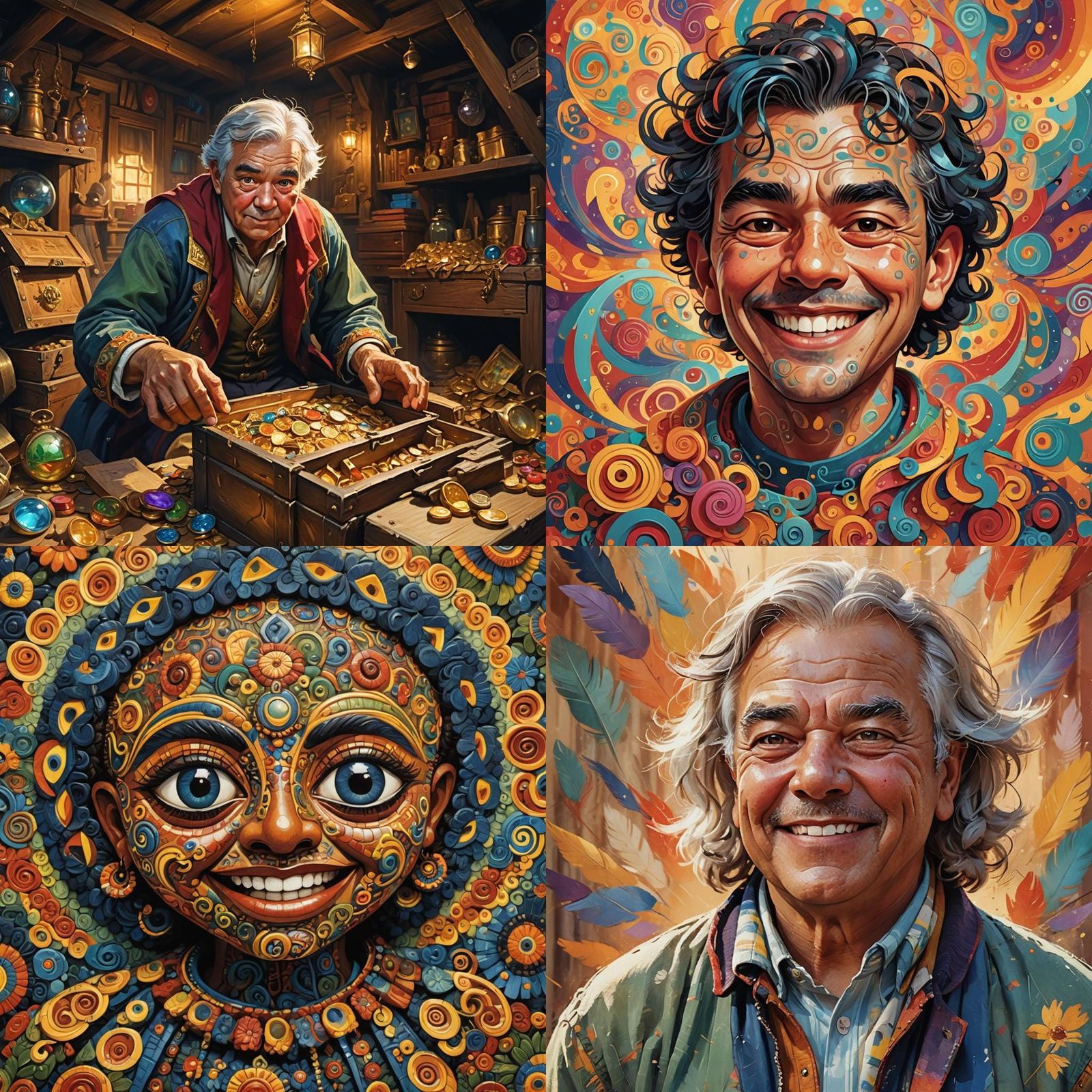Menino Maluquinho Portrait in Detailed Digital Painting