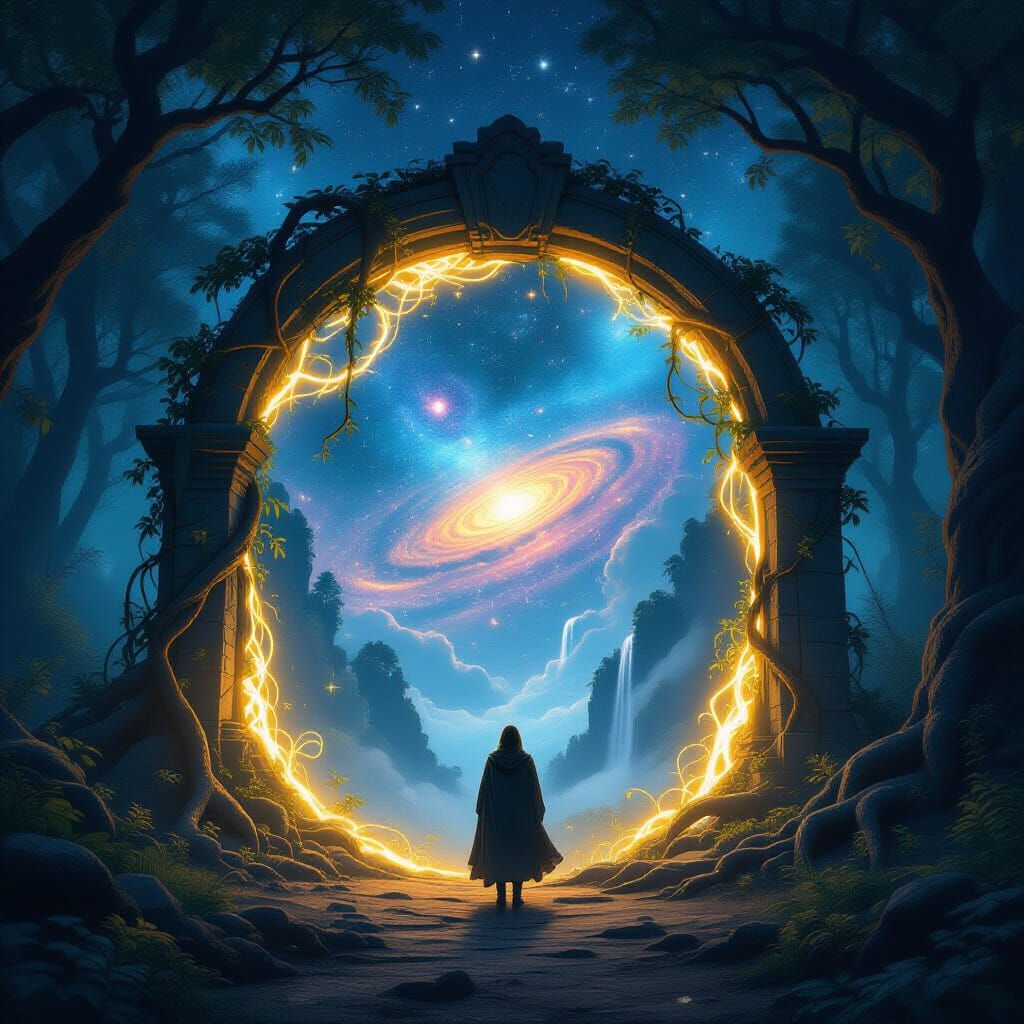 Mystical Portal to a Galactic Realm