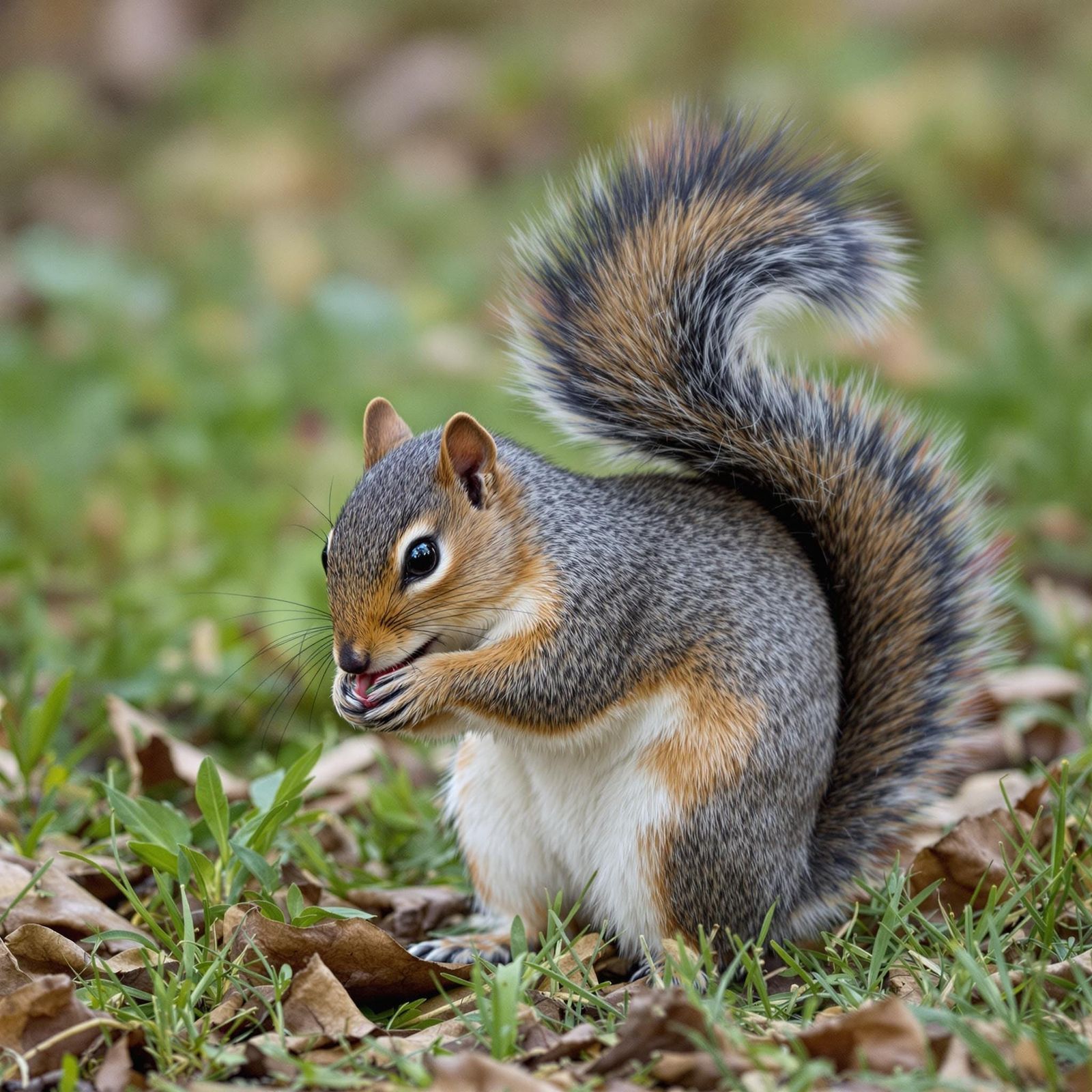 Squirrelly Mischief: An AI Interpretation