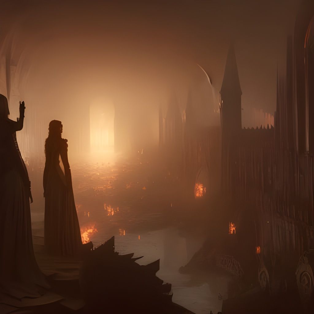 Castle from Game of Thrones by AI