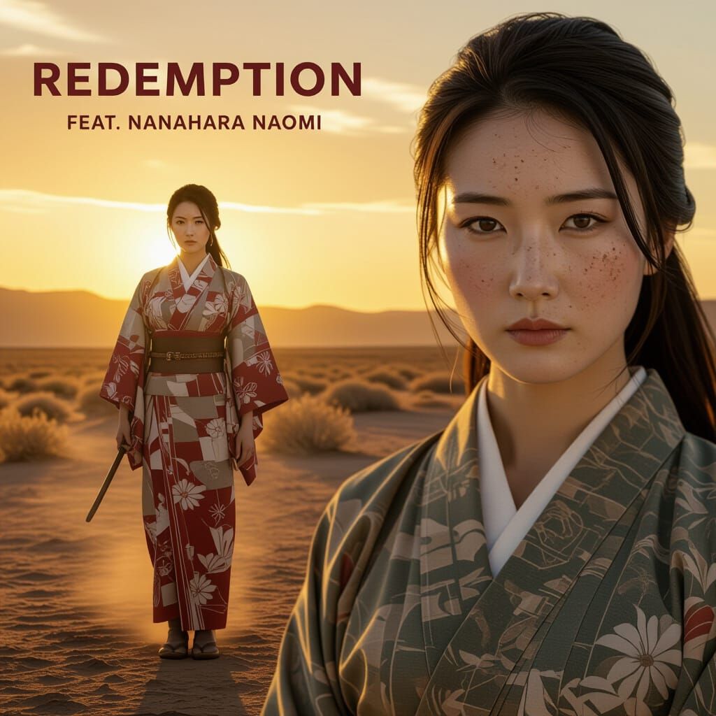 Redemption: Lone Woman in Western Landscape