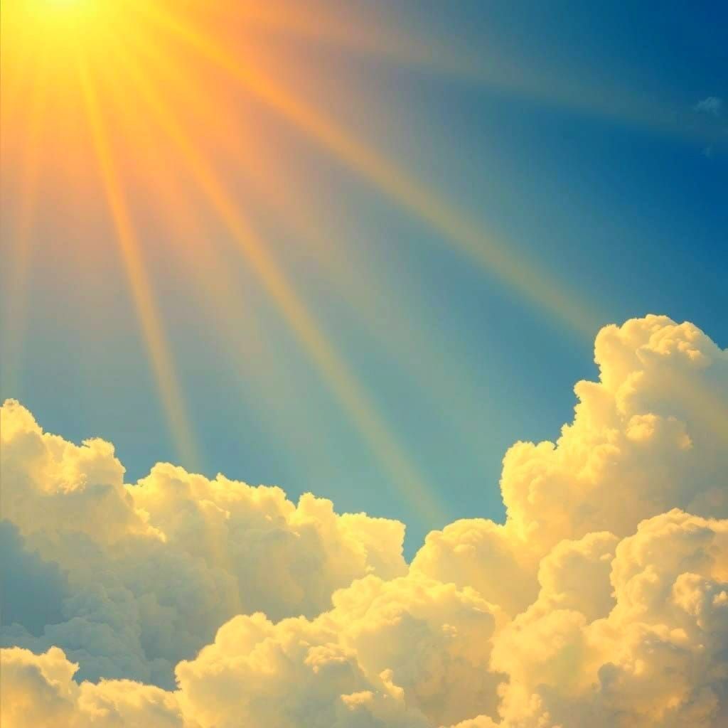 Divine Radiance in the Heavenly Realm