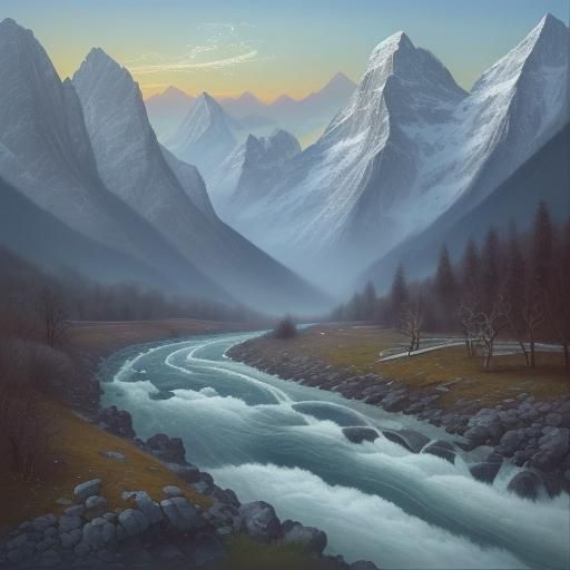 Mystical energy, a breath untold,
From mountains old, to rivers bold.