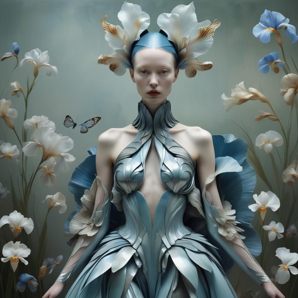 Dreamlike Fashion Design in Art Nouveau Style