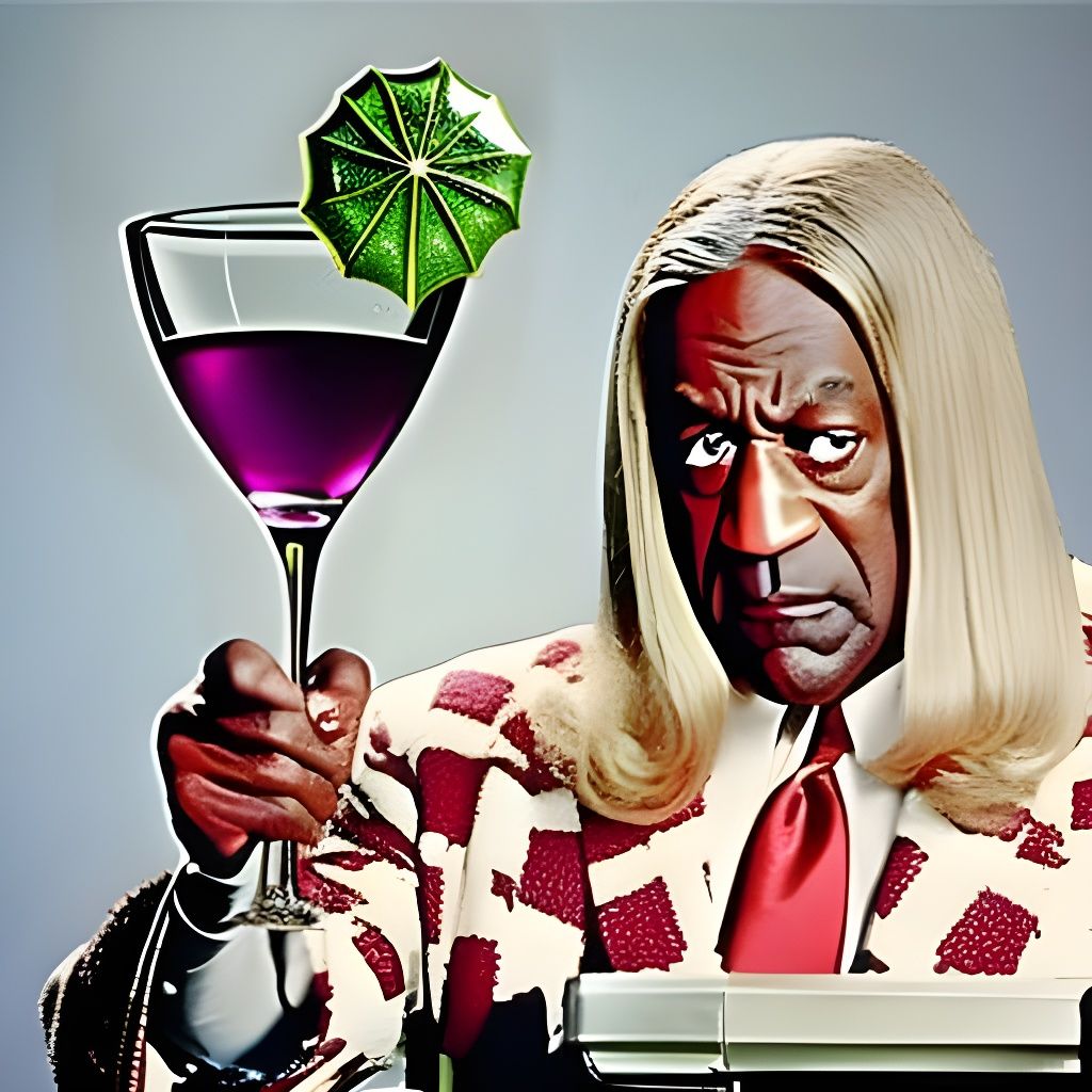 "It's my Special Blend, I call This Cocktail ,'The Hot Cosby's, Enjoy!"
