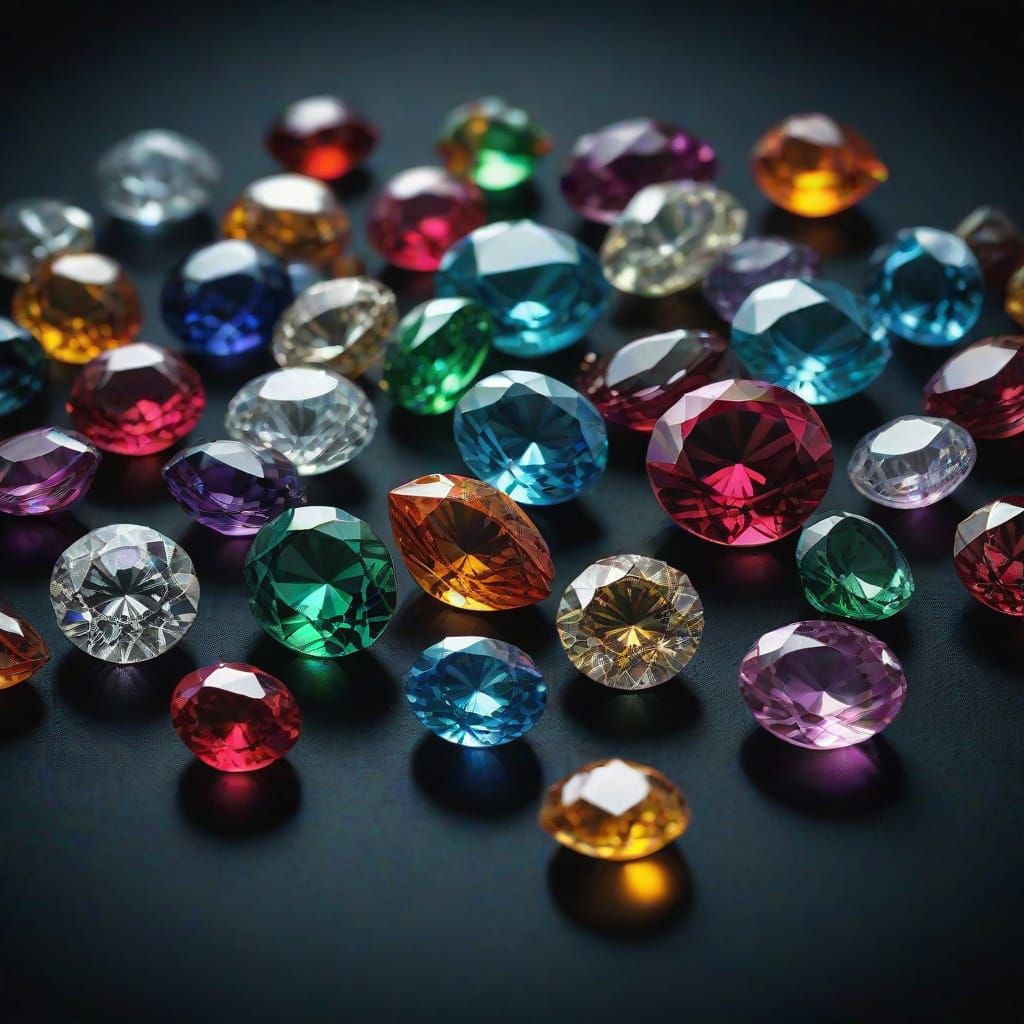 Hyper-Realistic Jewels in Moody, Cinematic Light