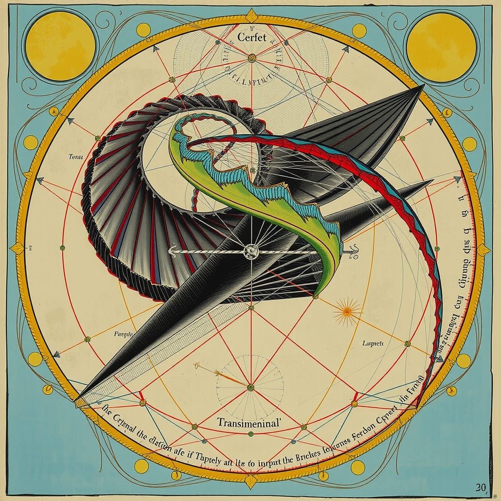 Mathematical Curves and Geometric Forms in Abstract Art