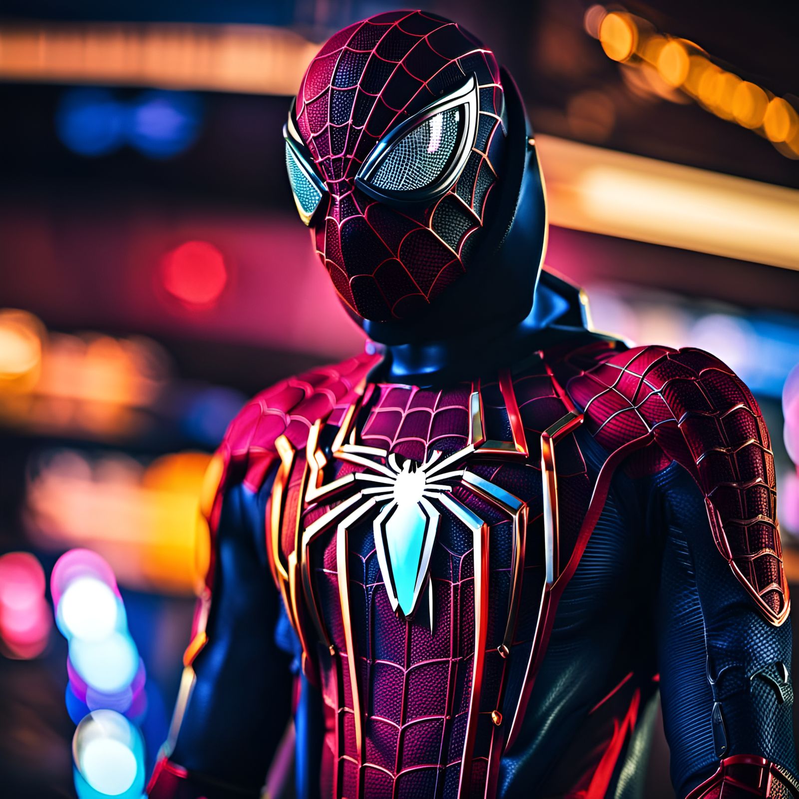 Cyberpunk Spiderman