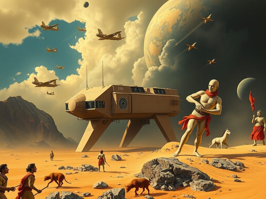 Ancient Greek Visionary Lucian of Samosata Explores Space an...