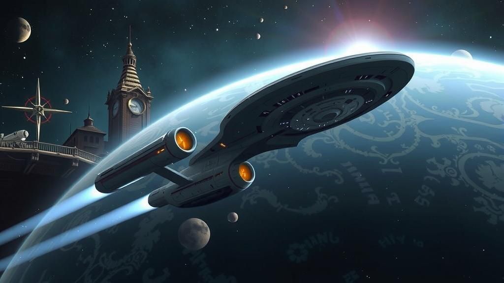 Starship Enterprise Exploring the Final Frontier