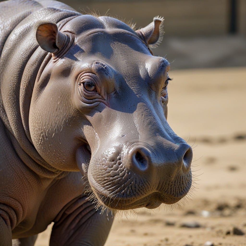 A 100-year-old stuffed hippo has helped biologists better un...