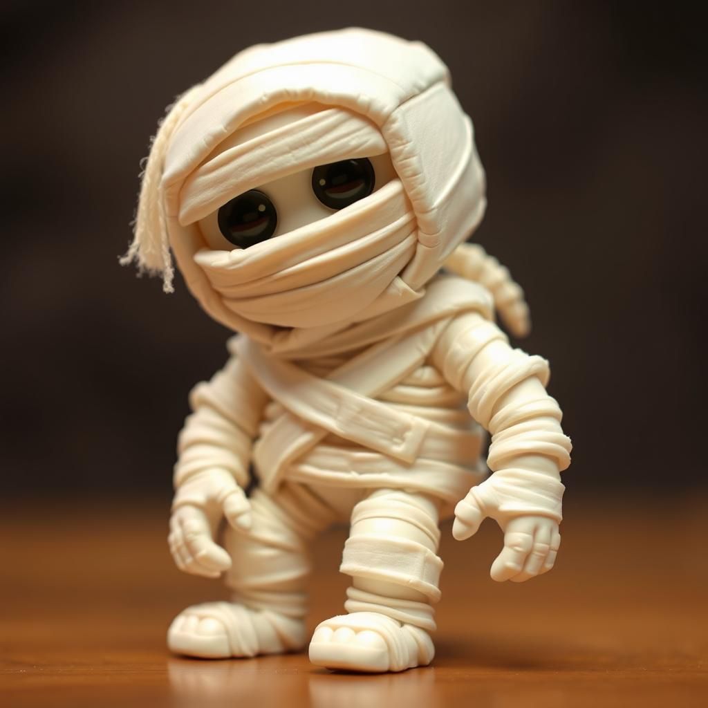 Toy Sized Mummy Image