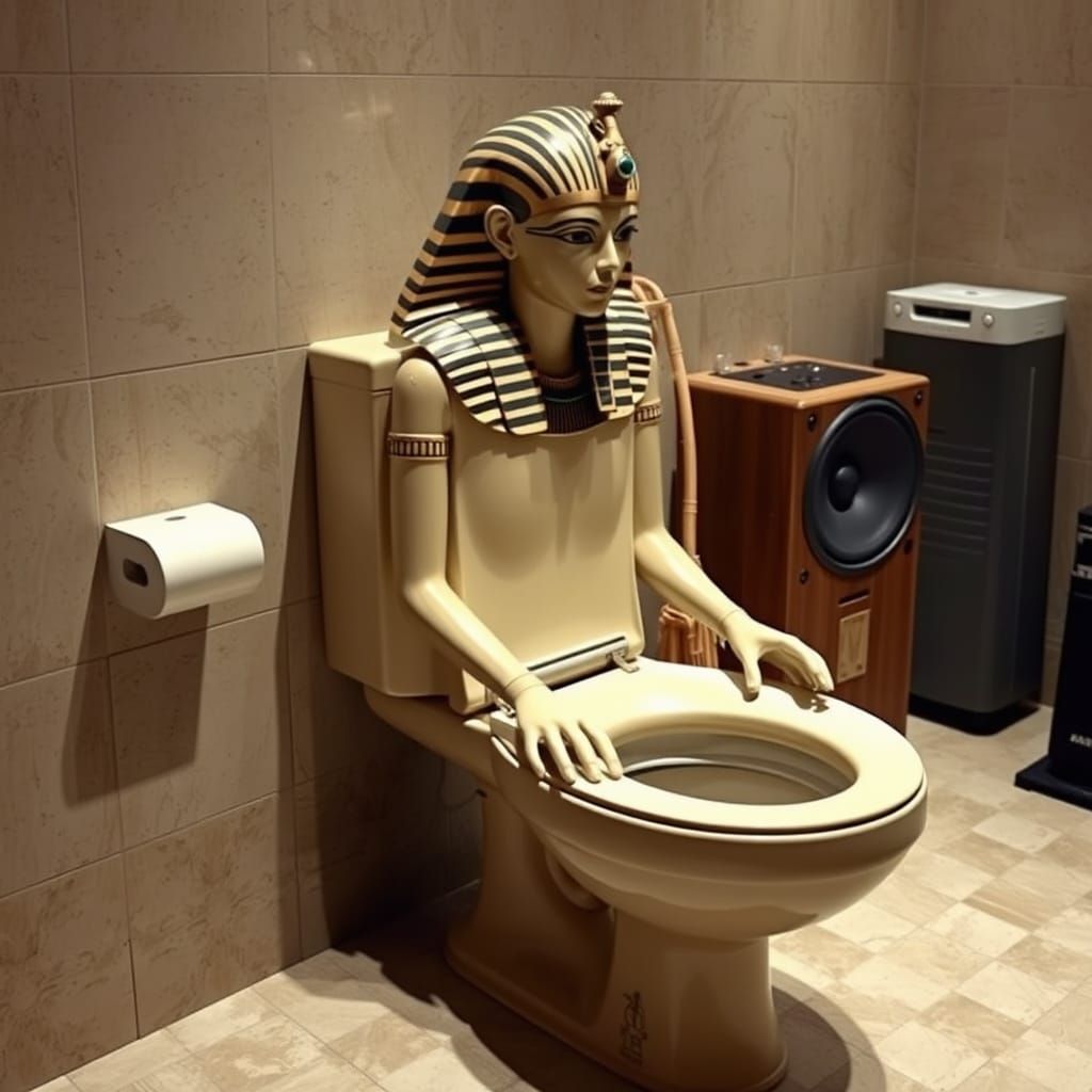 I work with a guy who is really into ancient Egyptology and ...