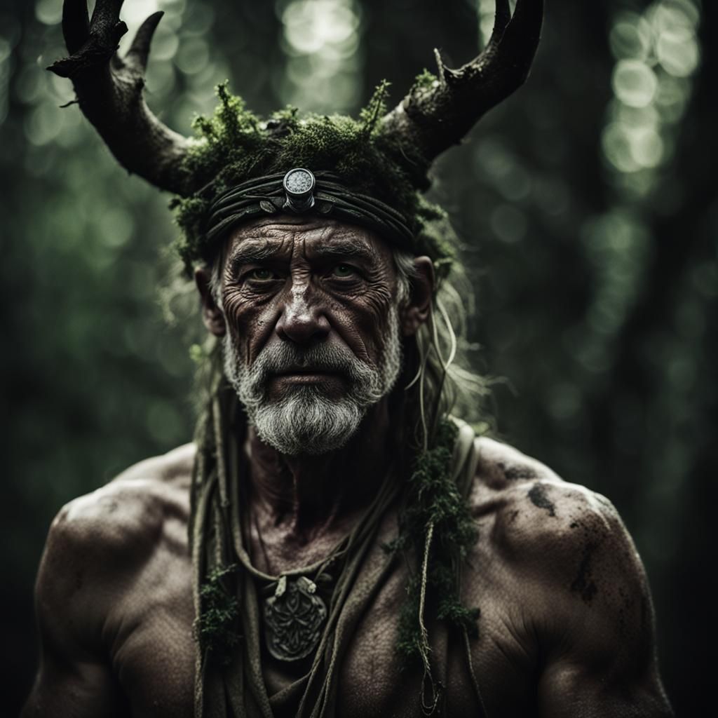 Green Man: Dark Druid God of the Night