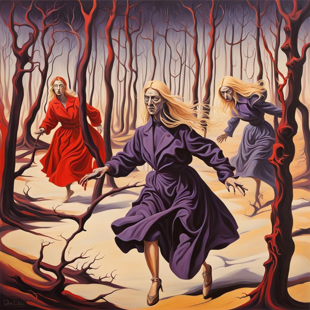 witches in the woods