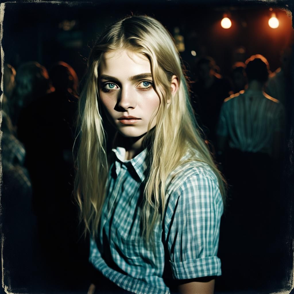 Gritty Portrait in Lith Argenta Style