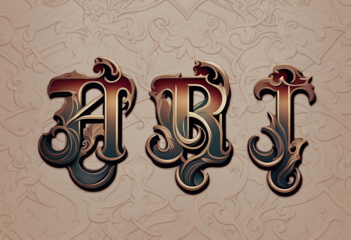 Rococo Architecture Concept Art in Art Nouveau Style