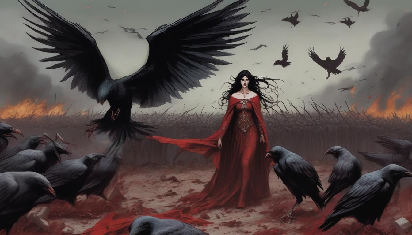 Morrigan: Irish Goddess of the Battlefield