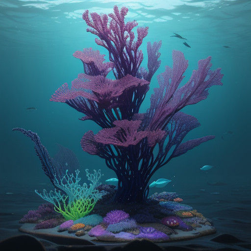 Ethereal Ocean Depths Splash Art