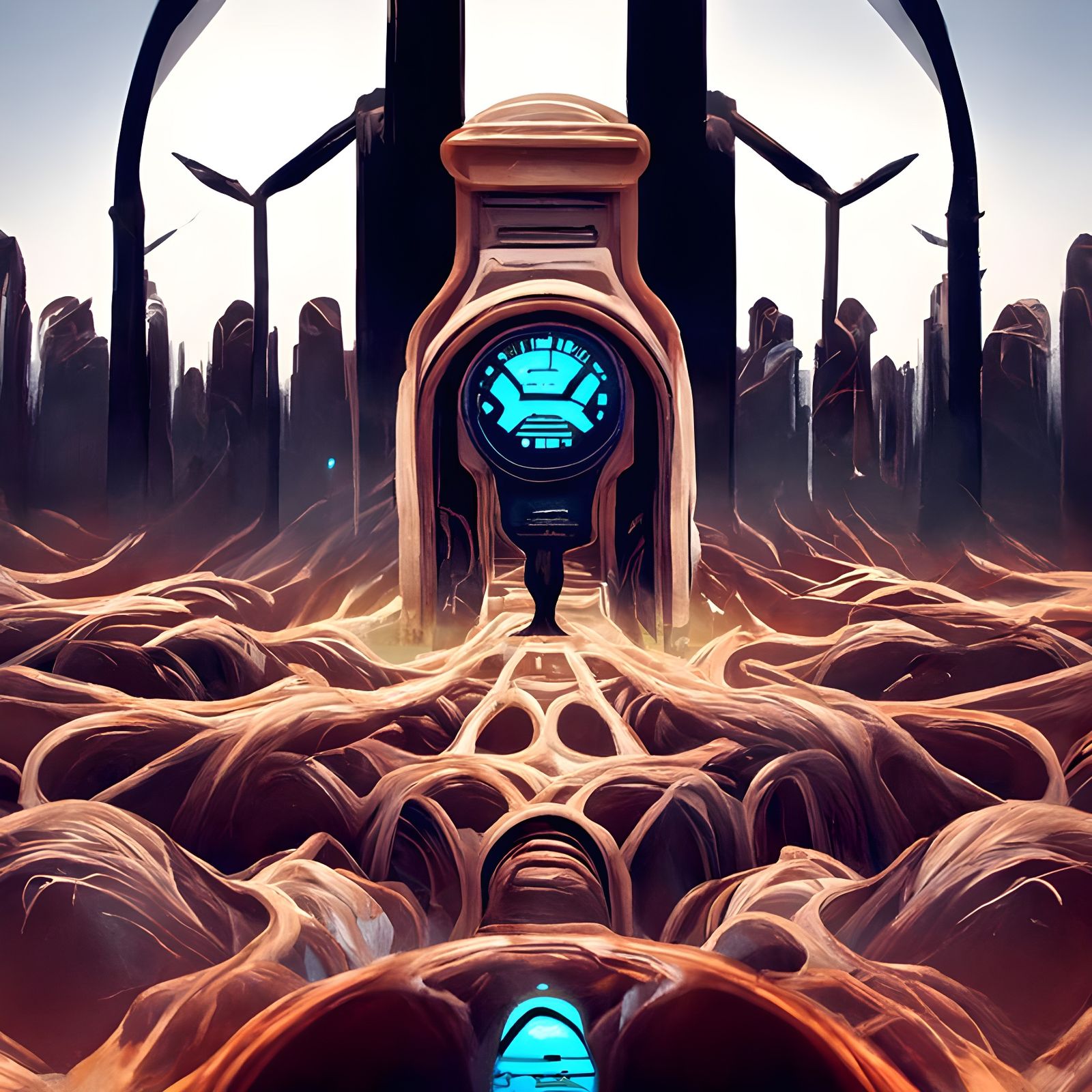 Inevitable Entropy: Time Eroding All in Digital Art