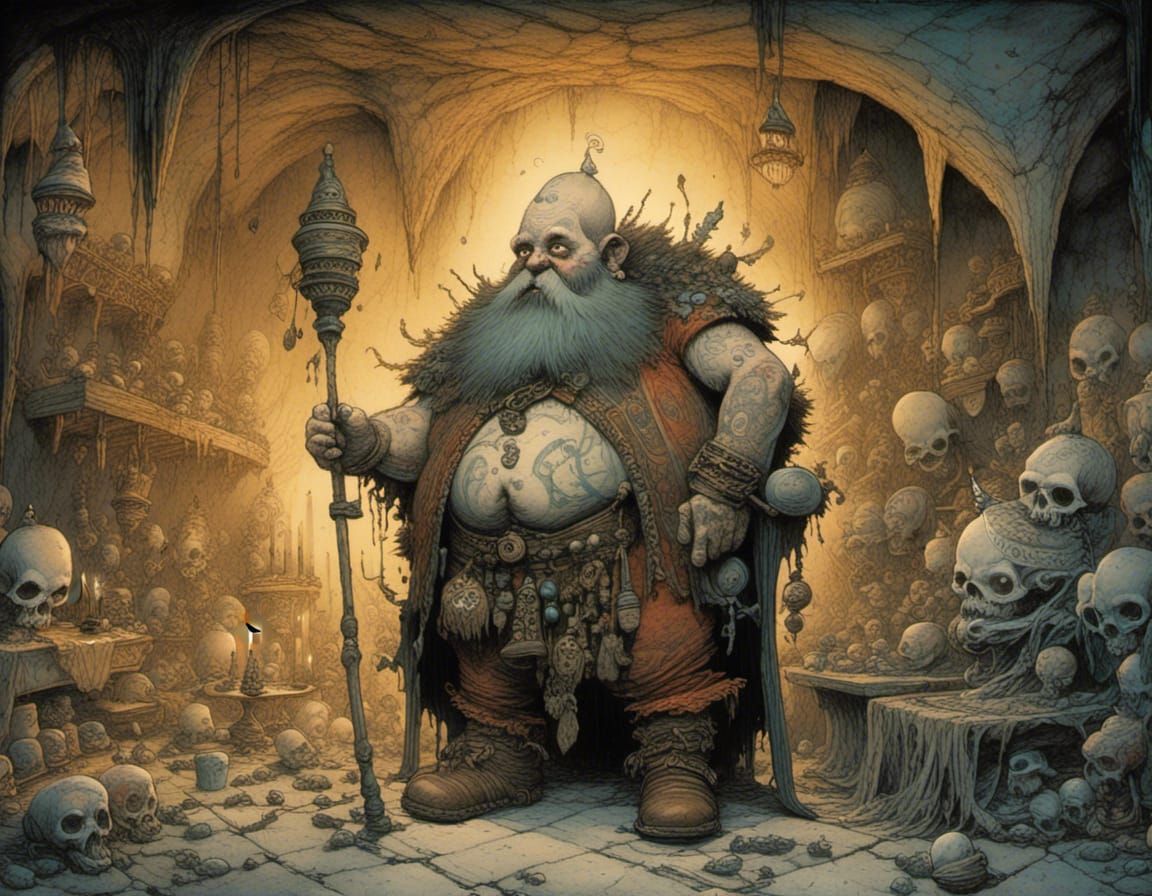 Dwarven Phrenologist