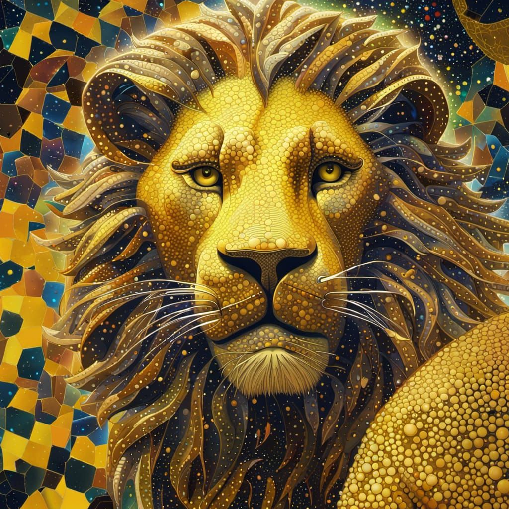 Polka Dot Mosaic Leo