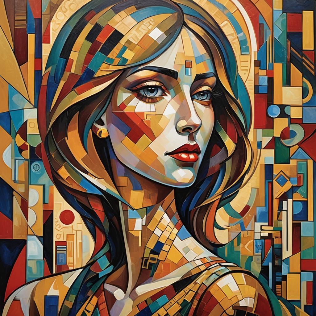 Cubist Painting: Mysterious Bargain in Geometric Fauvism