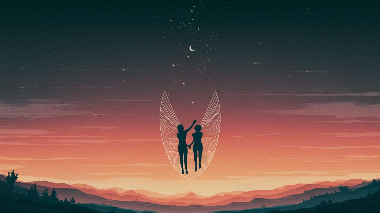 Then one by one the stars would all go out. Then you and I w...