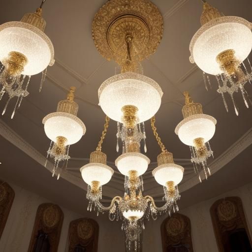 Elegant Crystal Chandelier