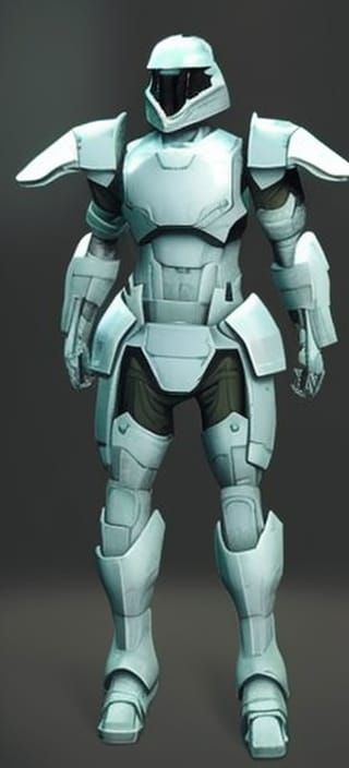 Tactical Sci-Fi Marine Concept Art in 8K