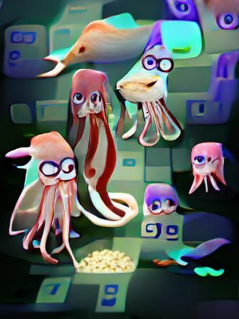 Abstract AI Dreamscape